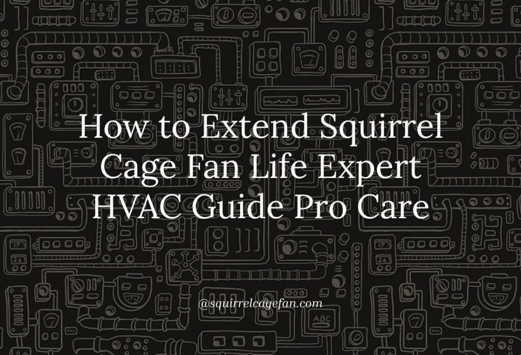 How to Extend the Life of a Squirrel Cage Fan: Expert HVAC Maintenance Guide
