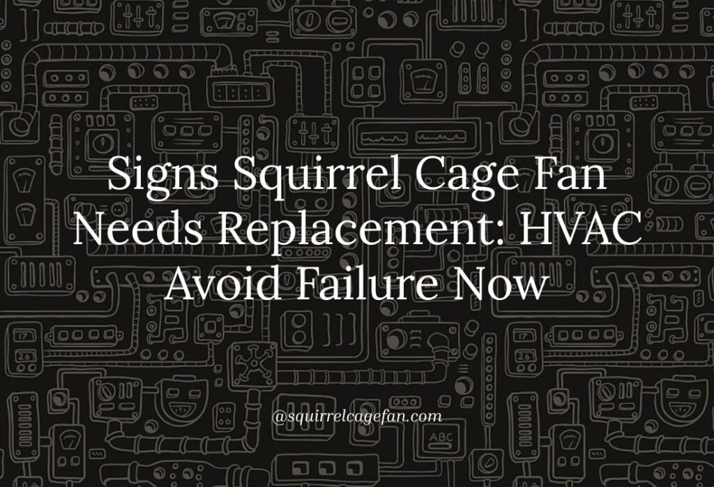 Signs Your Squirrel Cage Fan Needs Replacement: Expert HVAC Guide to Avoid System Failure