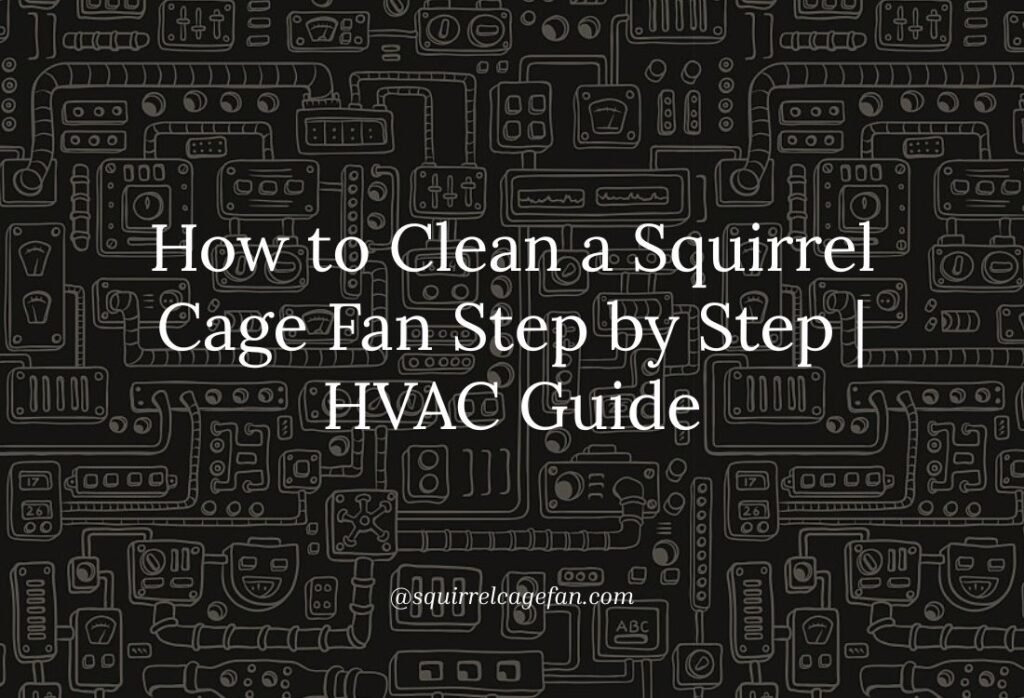 How to Clean a Squirrel Cage Fan Step by Step | Expert HVAC Maintenance Guide
